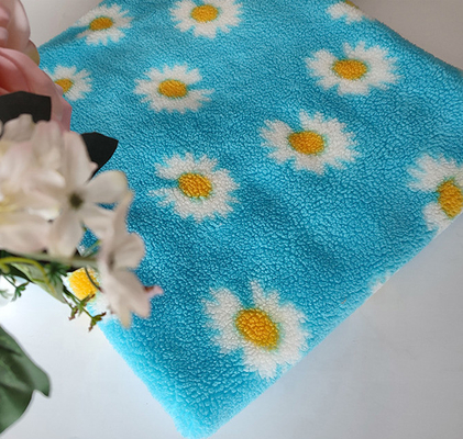 Il girasole 370gsm ha stampato il vello di Sherpa per Pillowslip Sofa Cover Bag