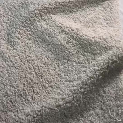Il tessuto lavabile riccio solido di Sherpa per il cappotto caldo dell'inverno ricopre l'indumento di Pillowslip