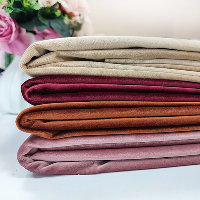250 GSM Holland Velvet Fabric Lisi Micro hanno tagliato la tappezzeria Sofa Curtain