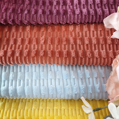 Cuscino degli indumenti da notte del poliestere del tessuto del jacquard del vello della flanella 240GSM