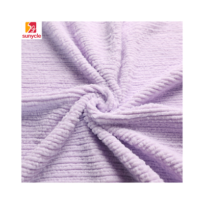 poliestere basso 100% di restringimento del modello 288F del Faux del tessuto su ordinazione molle della pelliccia