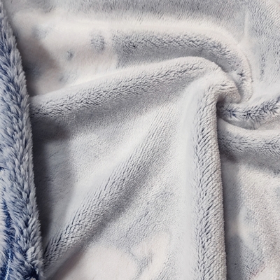Tessuto 100% del vello della flanella del poliestere 150D 350gsm per la coperta calda della lettiera