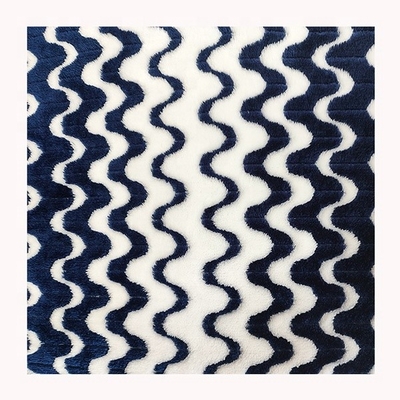 Tessuto cationico 260gsm del vello della flanella del jacquard per l'indumento domestico generale caldo del tessuto