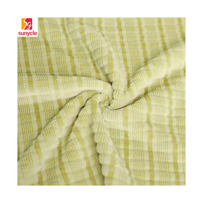 Tessuto tosato cationico 280gsm 150D del vello della flanella per il pigiama Toy Blankets