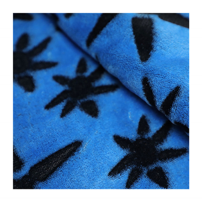 Doppio tessuto molle laterale del vello della flanella stampato tosato per gli indumenti da notte della coperta della lettiera