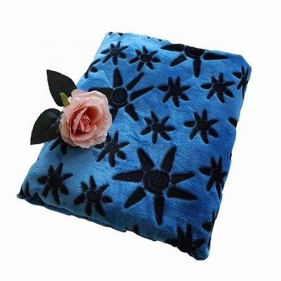 Doppio tessuto molle laterale del vello della flanella stampato tosato per gli indumenti da notte della coperta della lettiera