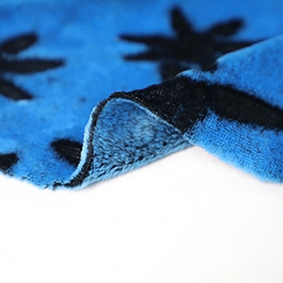 Doppio tessuto molle laterale del vello della flanella stampato tosato per gli indumenti da notte della coperta della lettiera