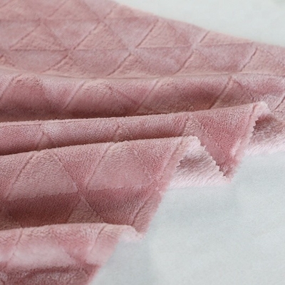 Tessuto molle spazzolato 280gsm del vello della flanella per l'insieme del pigiama