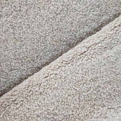58" 60" vello di Sherpa del poliestere 360gsm 100 per il tappeto della tappezzeria