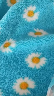 Il girasole 370gsm ha stampato il vello di Sherpa per Pillowslip Sofa Cover Bag