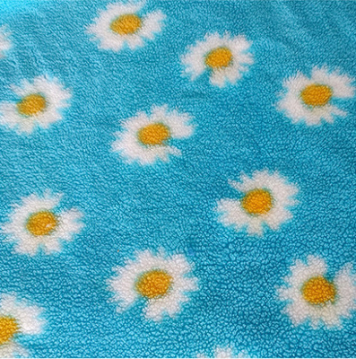 Il girasole 370gsm ha stampato il vello di Sherpa per Pillowslip Sofa Cover Bag
