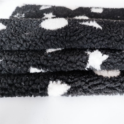 tessuto del vello di 150D 288F 650gsm Sherpa dall'iarda