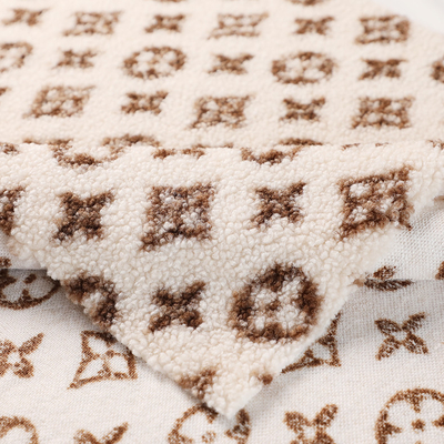 Il singolo lato Sherpa tosa allineare il tessuto per le donne che del rivestimento l'indumento ricopre Pillowslip