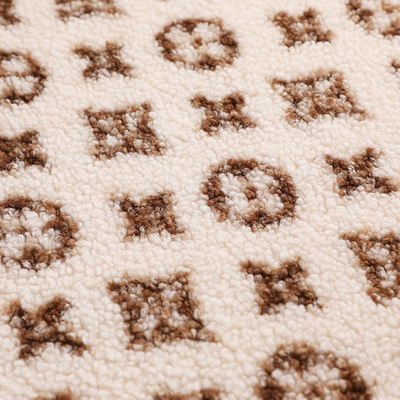 Il singolo lato Sherpa tosa allineare il tessuto per le donne che del rivestimento l'indumento ricopre Pillowslip