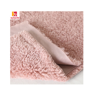 Tessuto 390gsm 188F 58" 60" di Teddy Bear Curly Sherpa Fleece