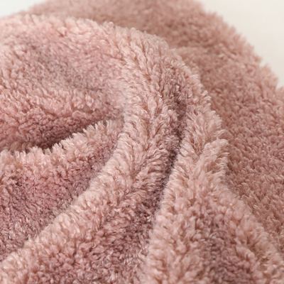 Tessuto 390gsm 188F 58" 60" di Teddy Bear Curly Sherpa Fleece