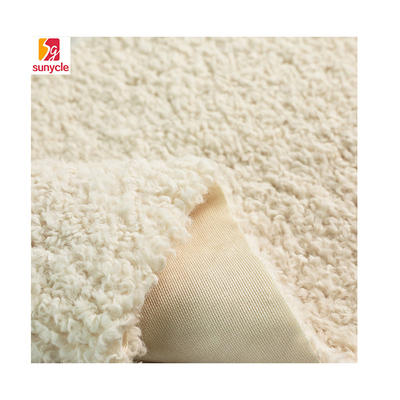Il tessuto lavabile riccio solido di Sherpa per il cappotto caldo dell'inverno ricopre l'indumento di Pillowslip