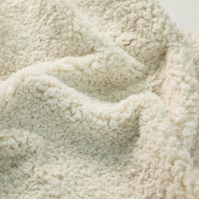 Il tessuto lavabile riccio solido di Sherpa per il cappotto caldo dell'inverno ricopre l'indumento di Pillowslip