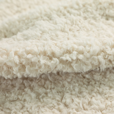 Il tessuto lavabile riccio solido di Sherpa per il cappotto caldo dell'inverno ricopre l'indumento di Pillowslip