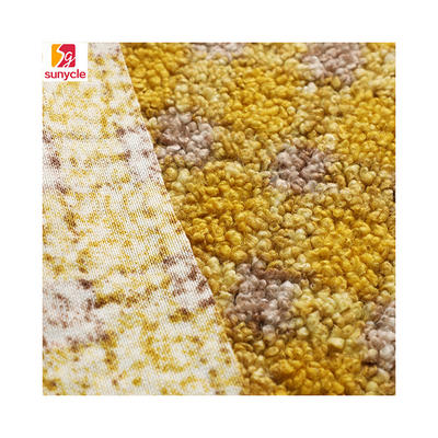 58" 60" tessuto di Sherpa del plaid di 150D 300gsm per Sofa Toys Pillowslip