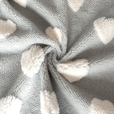 Poliestere 100% un tessuto molle laterale 250gsm 150D 288F del velluto di cotone