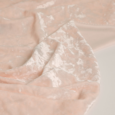Tessuto rosa 150D 288F 240gsm del velluto del poliestere dell'elastam