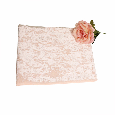 Tessuto rosa 150D 288F 240gsm del velluto del poliestere dell'elastam