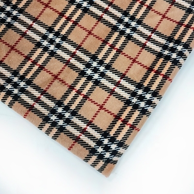 elastam molle eccellente del poliestere del tessuto 288F della flanella 240gsm per le scarpe Sofa Cover