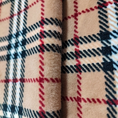 elastam molle eccellente del poliestere del tessuto 288F della flanella 240gsm per le scarpe Sofa Cover