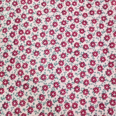 Poliestere 100% del tessuto 310gsm del velluto del velluto del jacquard stampato fiore