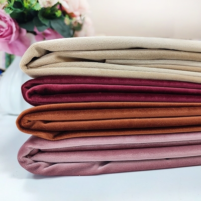 Poliestere tricottato 100% di Holland Velvet Fabric 250gsm 150D