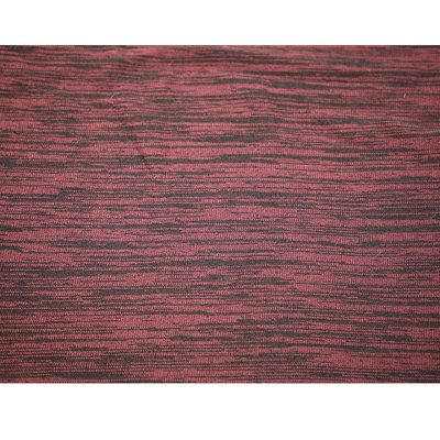 Il singolo jersey 180gsm del cotone rosso e nero 100 in breve collega i vestiti con un manicotto