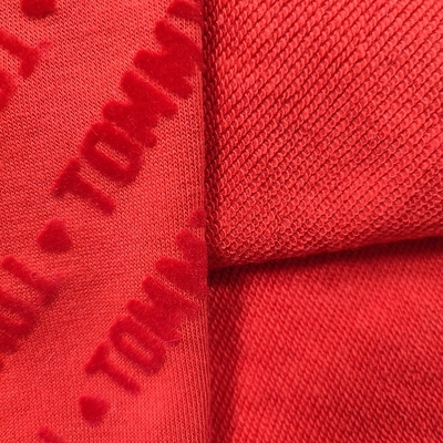 Poliestere Terry Fabric francese 310gsm del cotone 5% di 95% per il maglione