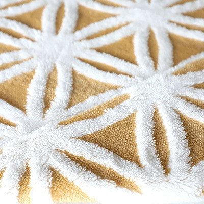 Jacquard Shu Velveteen Fabric 280gsm del girasole per la coperta domestica Pillowslip del tessuto