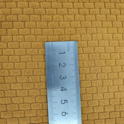 Micro poliestere 100% del tessuto del vello del jacquard 150gsm
