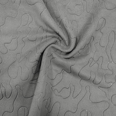 Tessuto impresso modellato 220gsm di Microfleece del poliestere