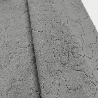 Tessuto impresso modellato 220gsm di Microfleece del poliestere