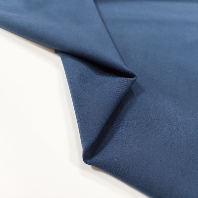 Colore solido 100% del tessuto 250gsm dell'interruttore di sicurezza del cotone per gli abiti sportivi dei vestiti