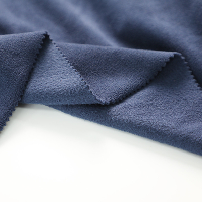 Il micro tessuto polare del vello spazzolato solido per i vestiti caldi si veste