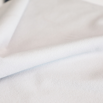 Vello polare di tessuto del tessuto 288F del micro domestico in bianco e nero legato del jacquard