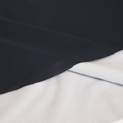 Vello polare di tessuto del tessuto 288F del micro domestico in bianco e nero legato del jacquard